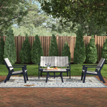 Outdoor seating no cushions new arrivals